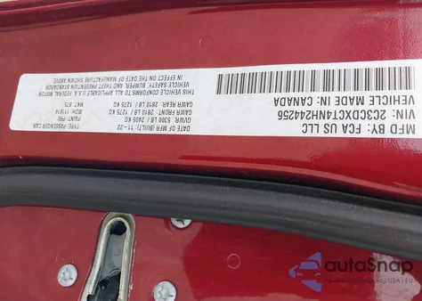 2022 Dodge Charger R/T z USA, uszkodzony, nr VIN 2C3CDXCT4NH244256